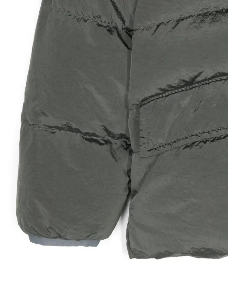 Giubbino grigio finitura in rielievo miniatura 2