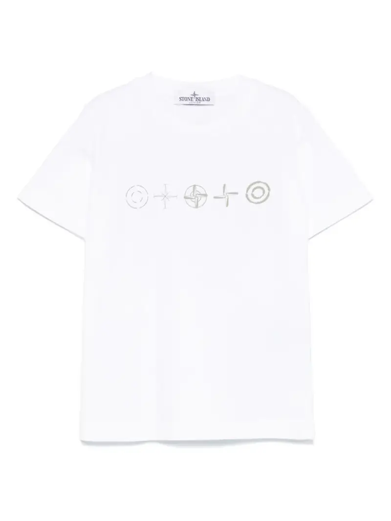 STONE ISLAND KIDS T-shirt Bianco 2536556