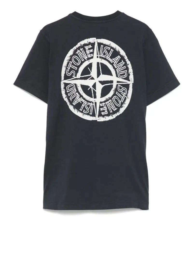 STONE ISLAND KIDS T-shirt Blu 2536557 miniatura 3