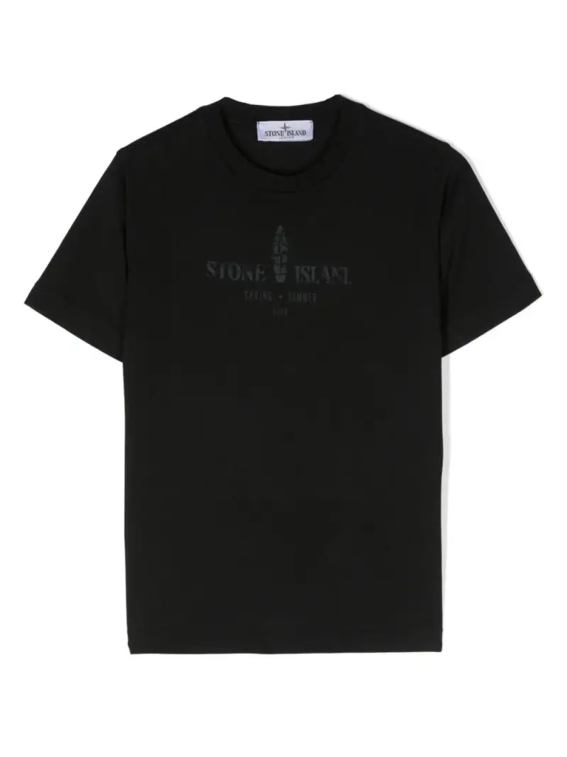 STONE ISLAND KIDS T-shirt Nero 2527098