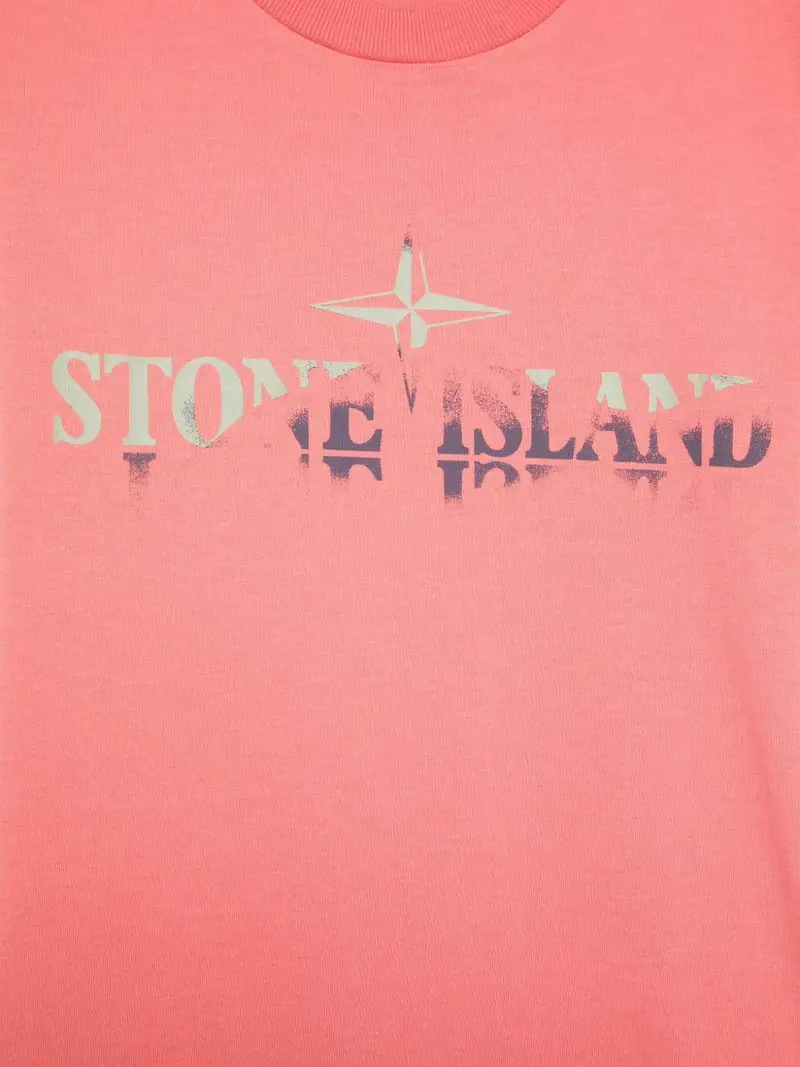 STONE ISLAND KIDS T-shirt Rosa 2536560 miniatura 2