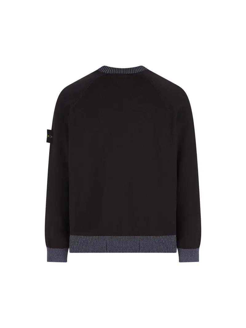 Maglia In Cotone BLU miniatura 2