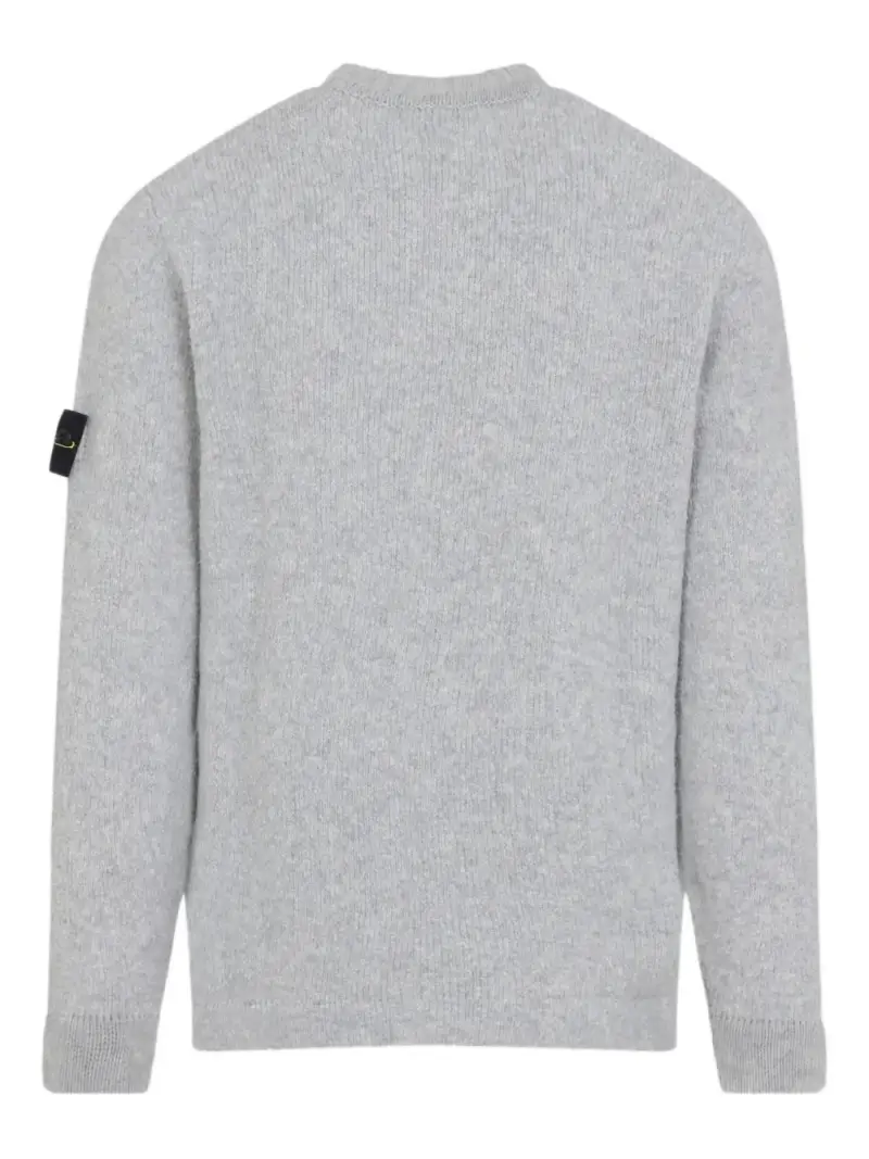 maglione stone island GRIGIO miniatura 3