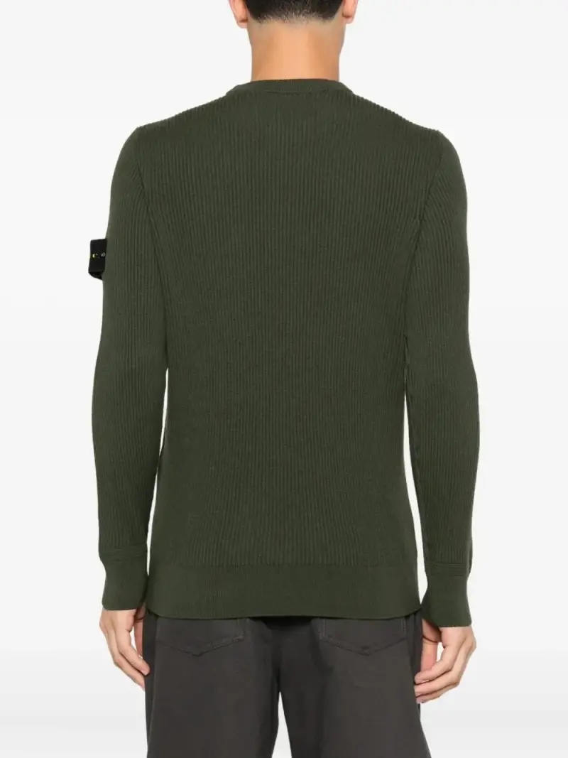 maglione stone island VERDE miniatura 3