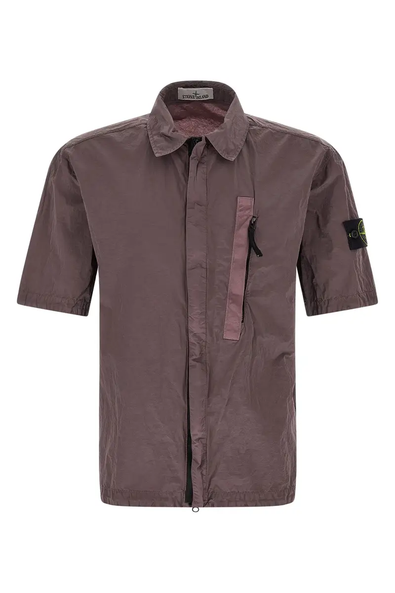 Overshirt Nylon Metal Viola