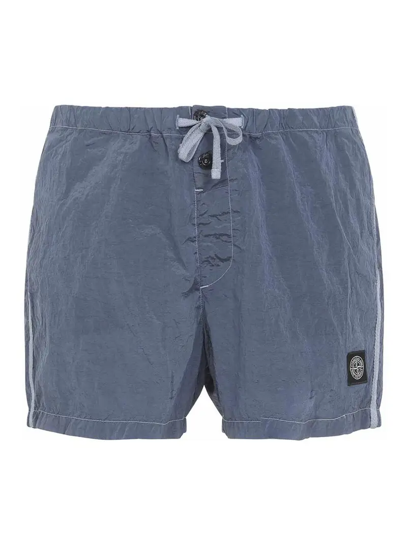 Pantaloncini in poliammide Blu scuro