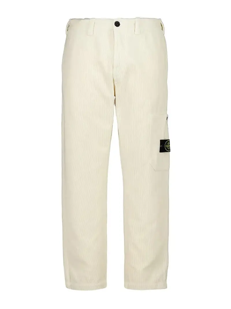 Pantalone Regular Avorio Bianco