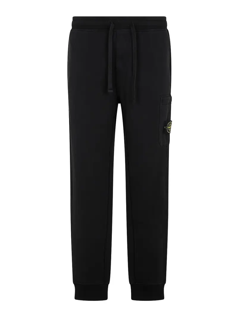 Pantaloni di cotone Nero