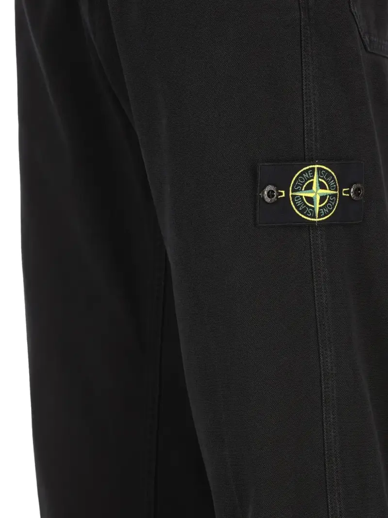 pantaloni stone island NERO miniatura 2
