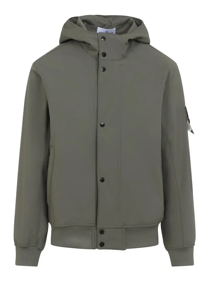 Parka corto Verde