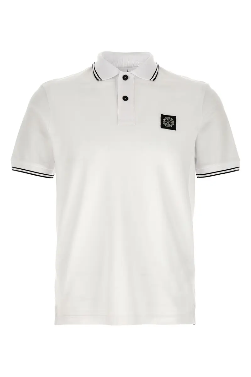 Stone Island Polo Bianco 4140951
