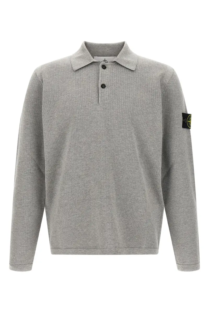 Stone Island Polo Grigio 4137896