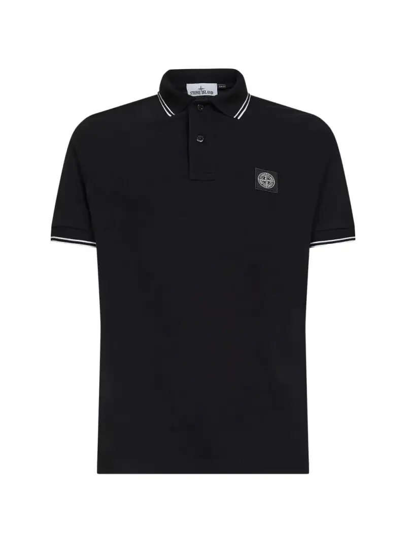 Stone Island Polo Nero 4121698