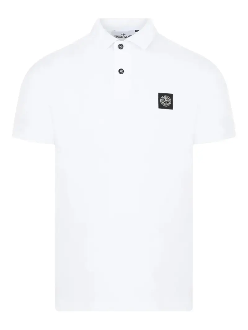 Stone Island Polo Bianco 4152548