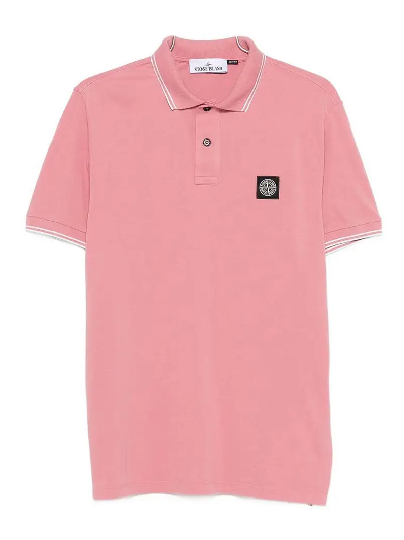 Stone Island Polo Rosa 4309406