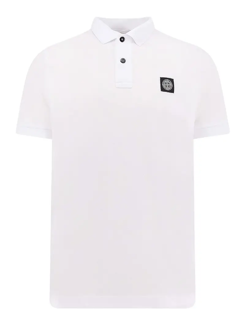 Stone Island Polo Bianco 3995365
