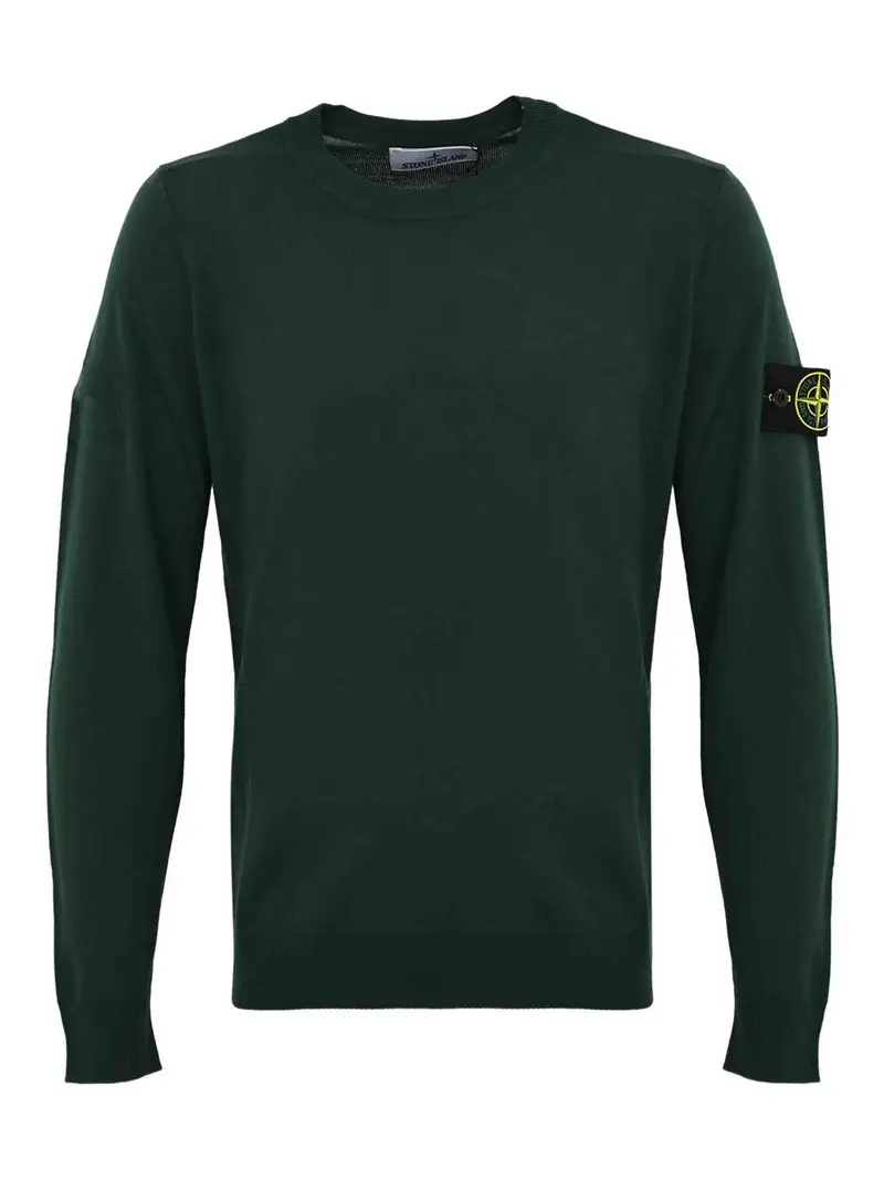 RWS Pure Wool Swater Verde Scuro