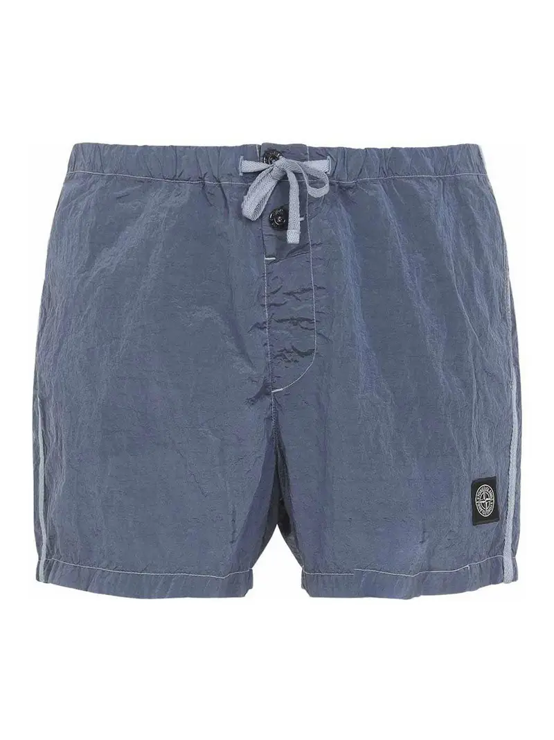 Shorts in cotone Blu
