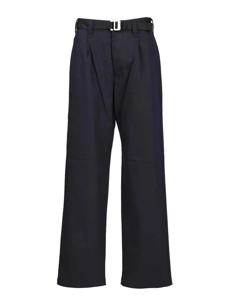Stretch Gabardine Chino pantaloni Blu
