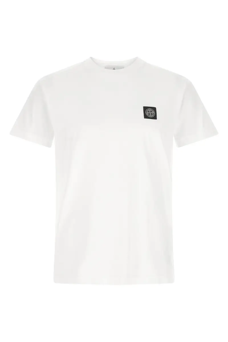 Stone Island T-shirt Bianco 4137908