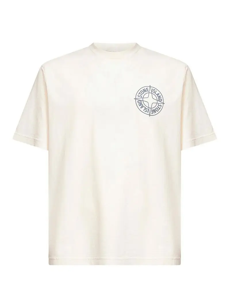 Stone Island T-shirt Bianco 4353622