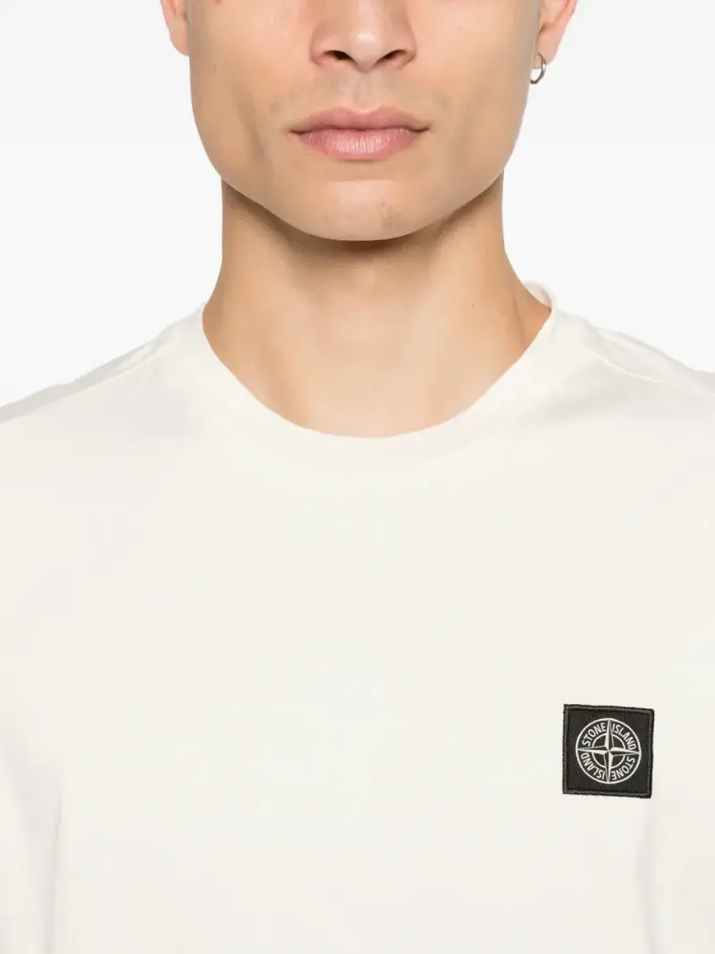 Stone Island T-shirt Bianco 4169158 miniatura 2