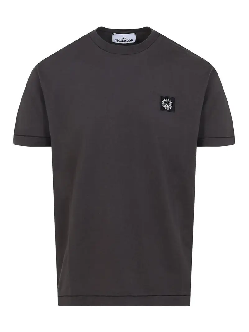 T-shirt in cotone Nero