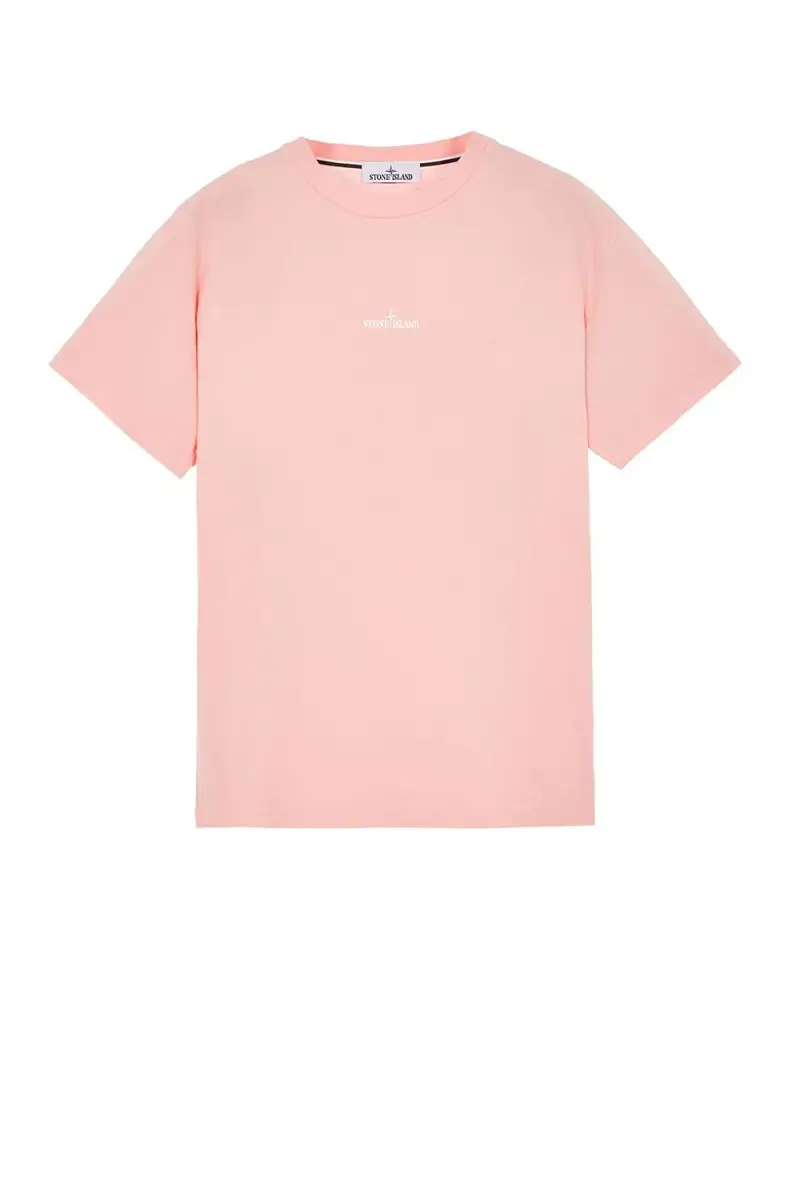 Stone Island T-shirt Rosa 2239108 miniatura 2