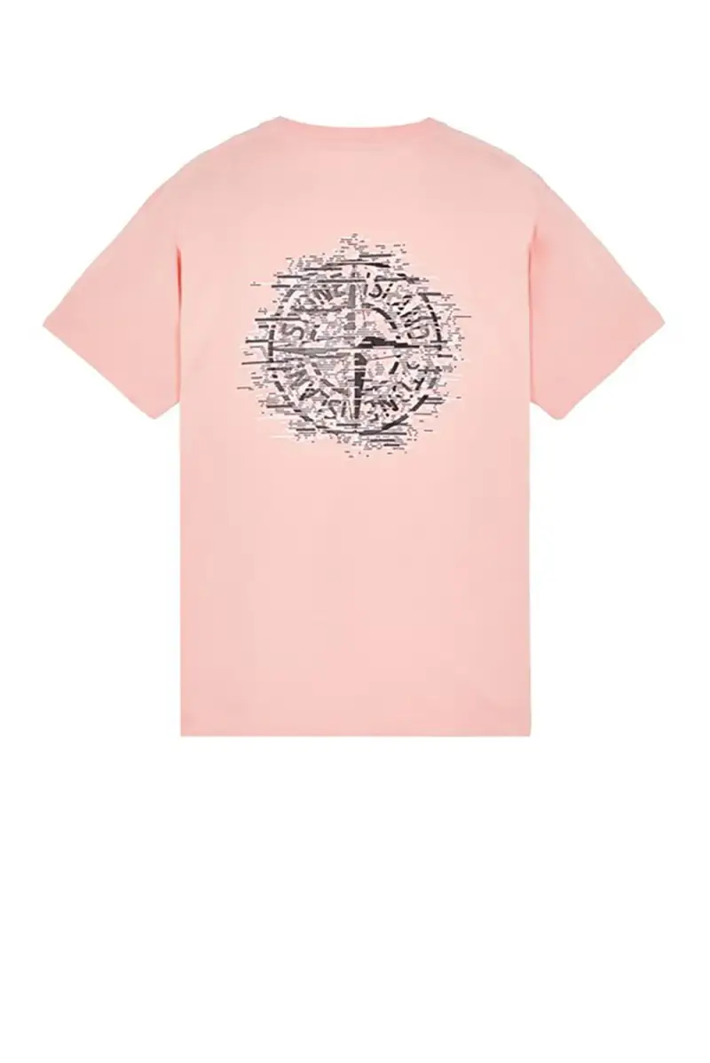 Stone Island T-shirt Rosa 2239108 miniatura 3