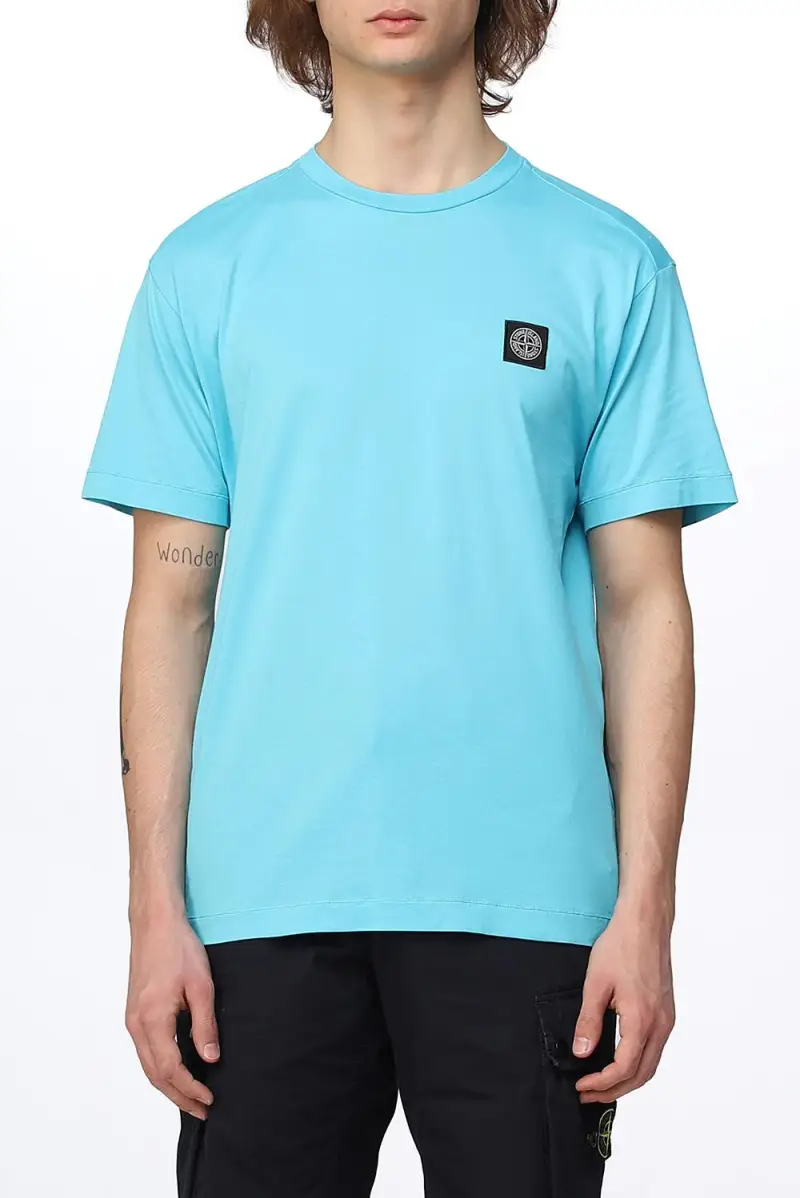 Stone Island T-shirt Rosa 2239096 miniatura 3
