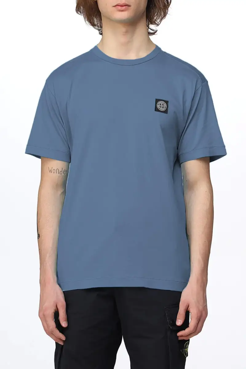 Stone Island T-shirt Rosa 2239155 miniatura 3