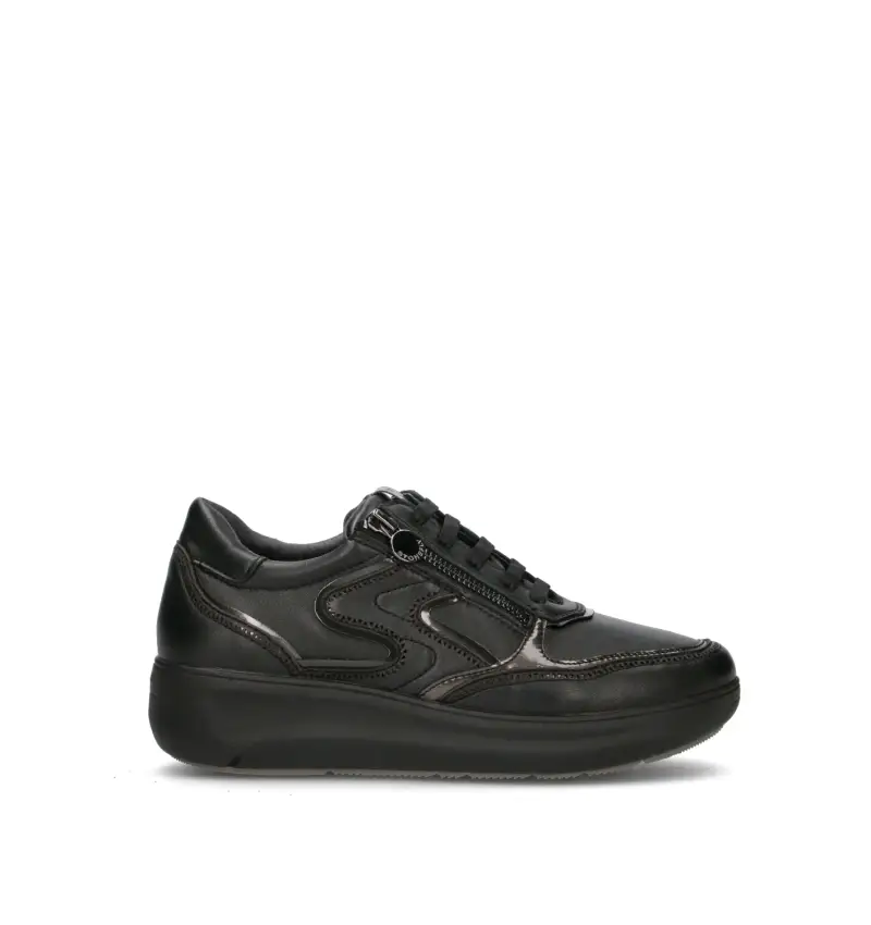 Sneaker donna nera Vario