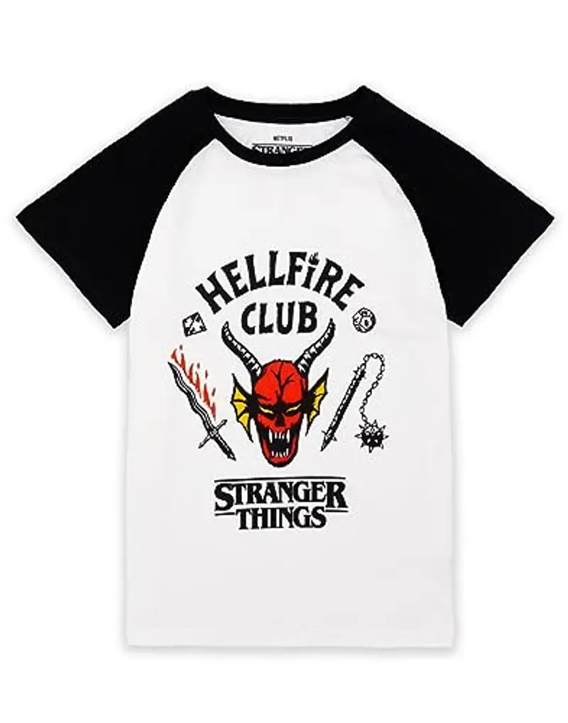 Stranger Things T-shirt Bianco 1988427