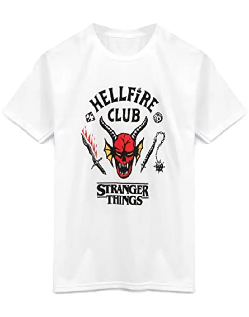 Stranger Things T-shirt Bianco 1988430