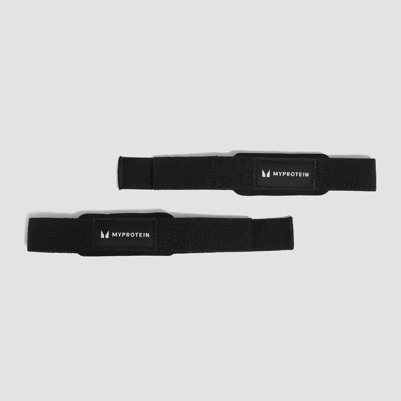 Straps sollevamento pesi imbottiti MyProtein - Nere