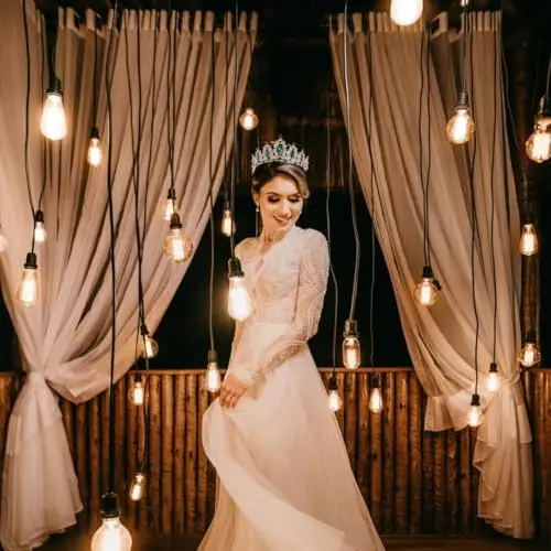 Strass verdi Tiara di cristallo per ragazze Sposa donne Fascia corona principessa Accessori per capelli per la festa di miniatura 3