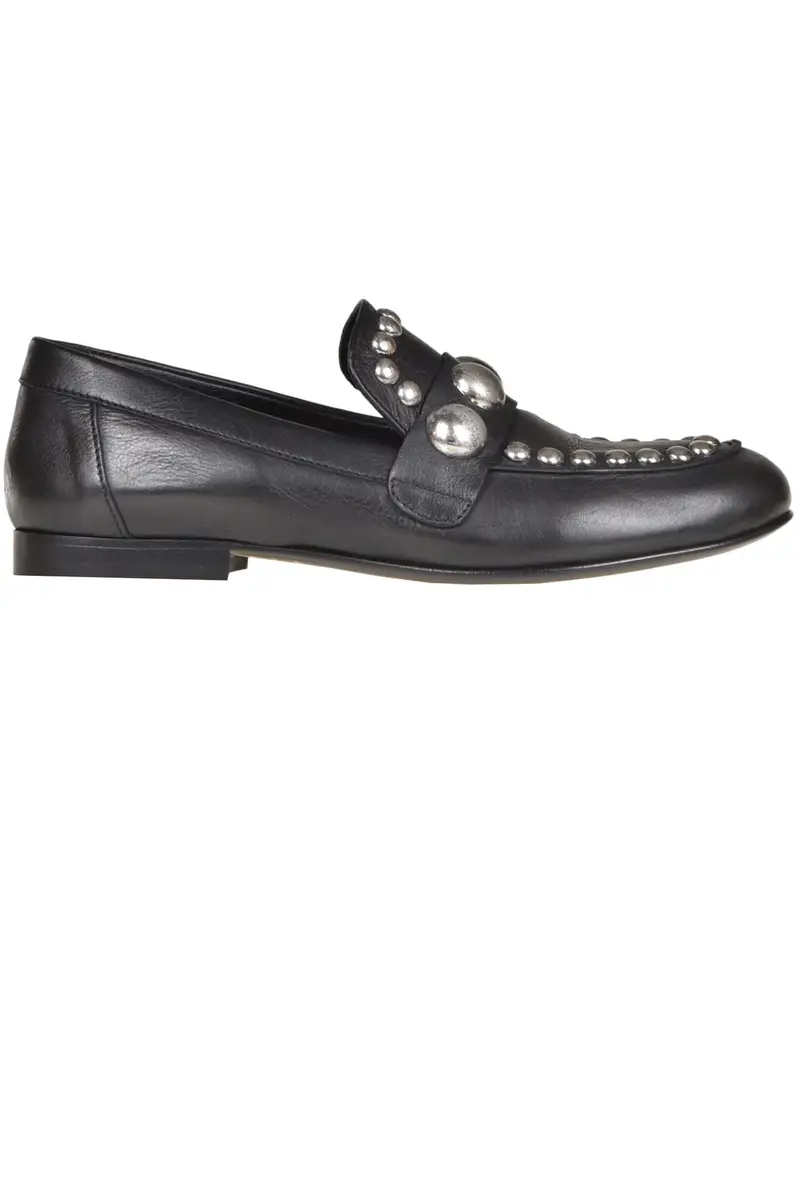 Mocassini con borchie