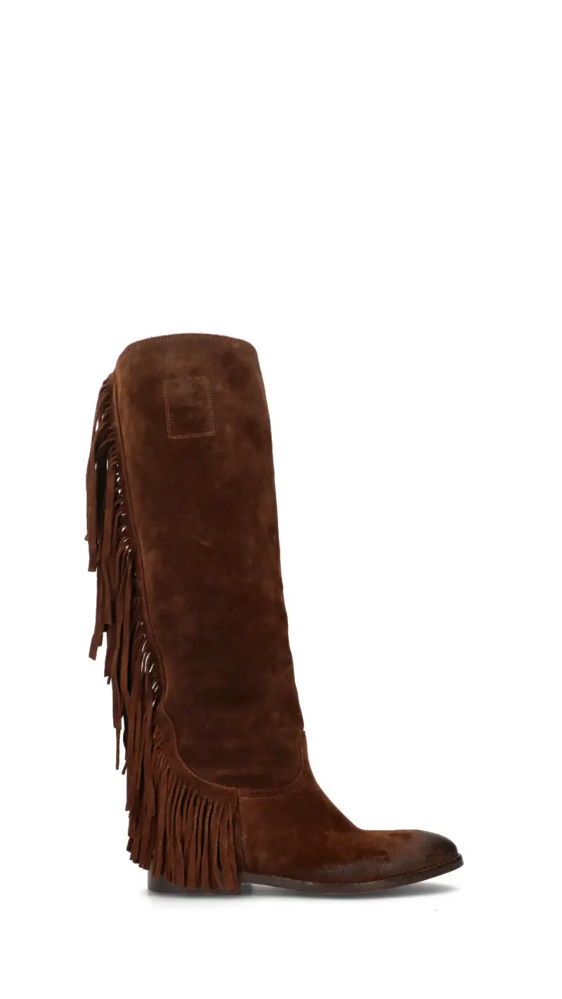 Stivale donna sigaro in suede Vario