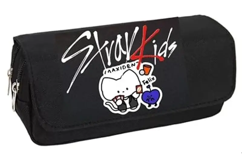 Stray-Kids - Zaino in tela con coulisse, per la scuola, Felix, Taglia unica