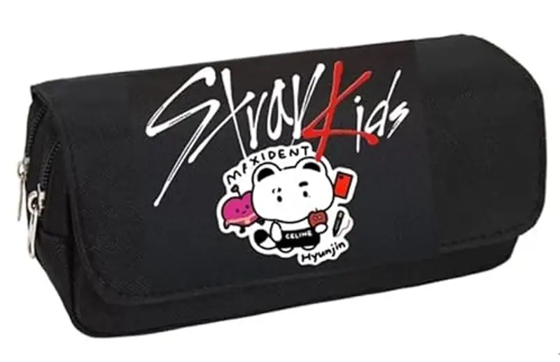 Stray-Kids - Zaino in tela con coulisse, per la scuola, Hyunjin, Taglia unica