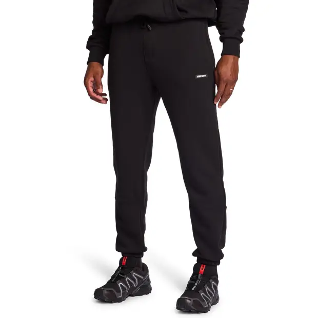 Carmine male Pantaloni - Nero - Pile di cotone - Foot Locker Black