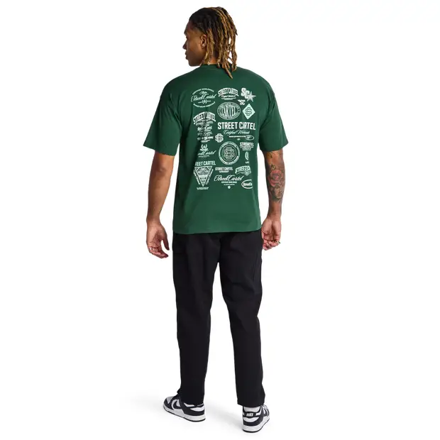 Collective male Magliette - Verde - Jersey di cotone - Foot Locker Green