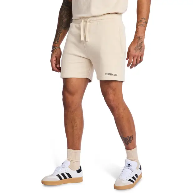 Darkside male Pantaloncini - Bianco - French Terry di cotone - Foot Locker White