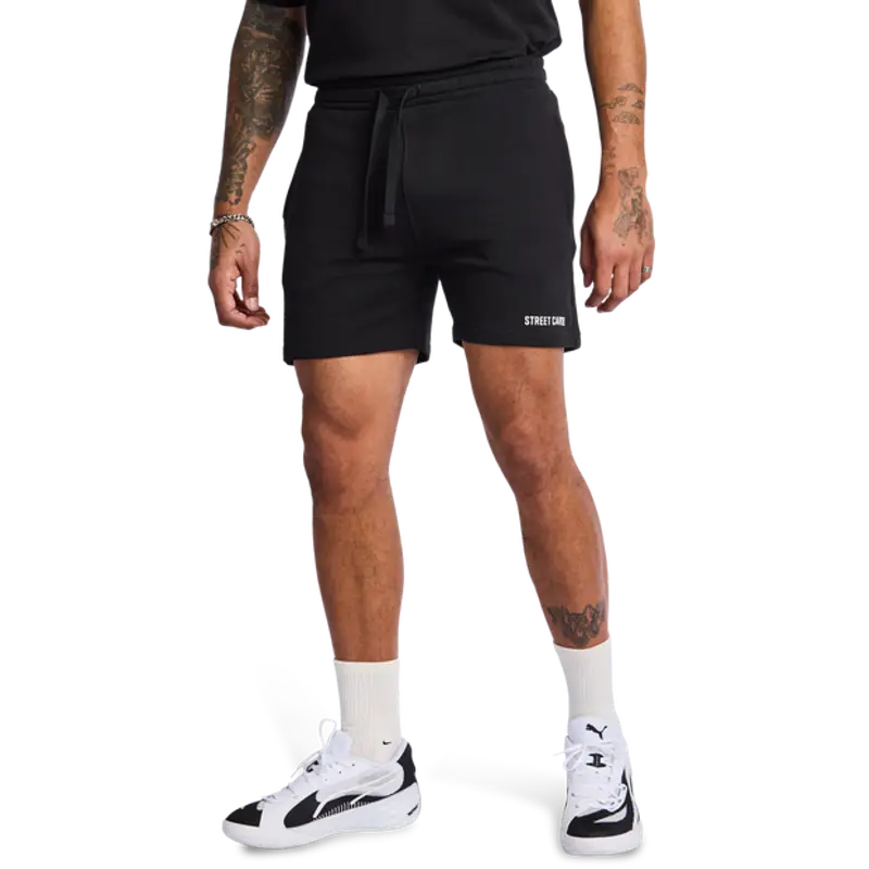 Street Cartel Darkside male Pantaloncini - Nero - French Terry di cotone - Foot Locker