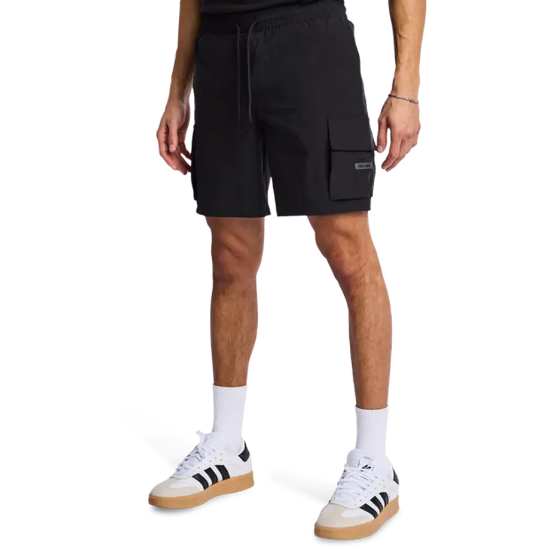 Street Cartel Travelli male Pantaloncini - Nero - Poly Spandex - Foot Locker