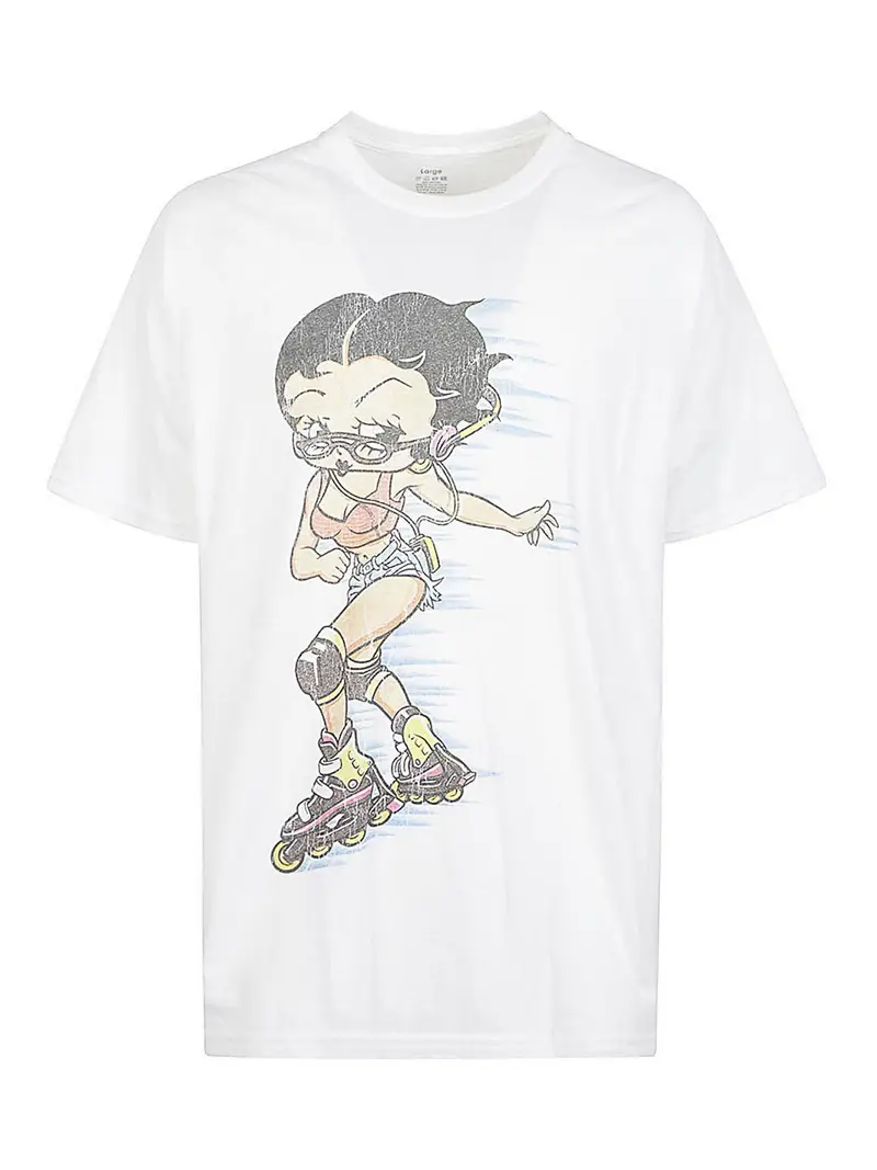 Strike anywhere vintage T-shirt Bianco 3995875