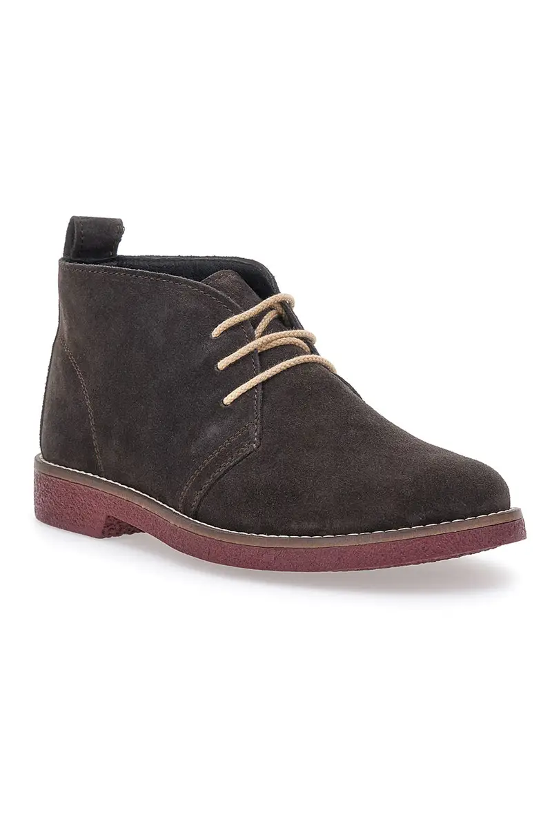 Stringata verde con lacci a contrasto PITTARELLO CLASS 322 miniatura 2