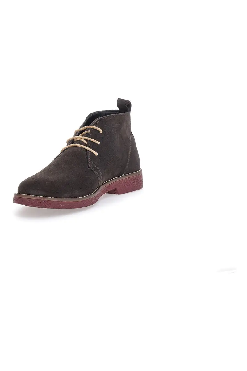 Stringata verde con lacci a contrasto PITTARELLO CLASS 322 miniatura 3