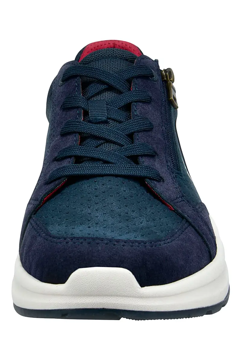 Stringate Blu in Pelle BUGATTI SANDAR 321ASL015500 miniatura 3