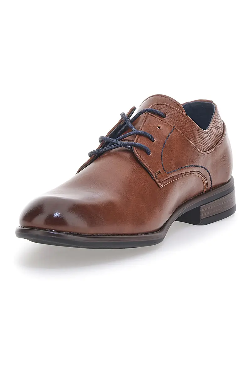 Stringate Marroni con Tomaia Liscia LONGFORD 6Y976715 miniatura 3